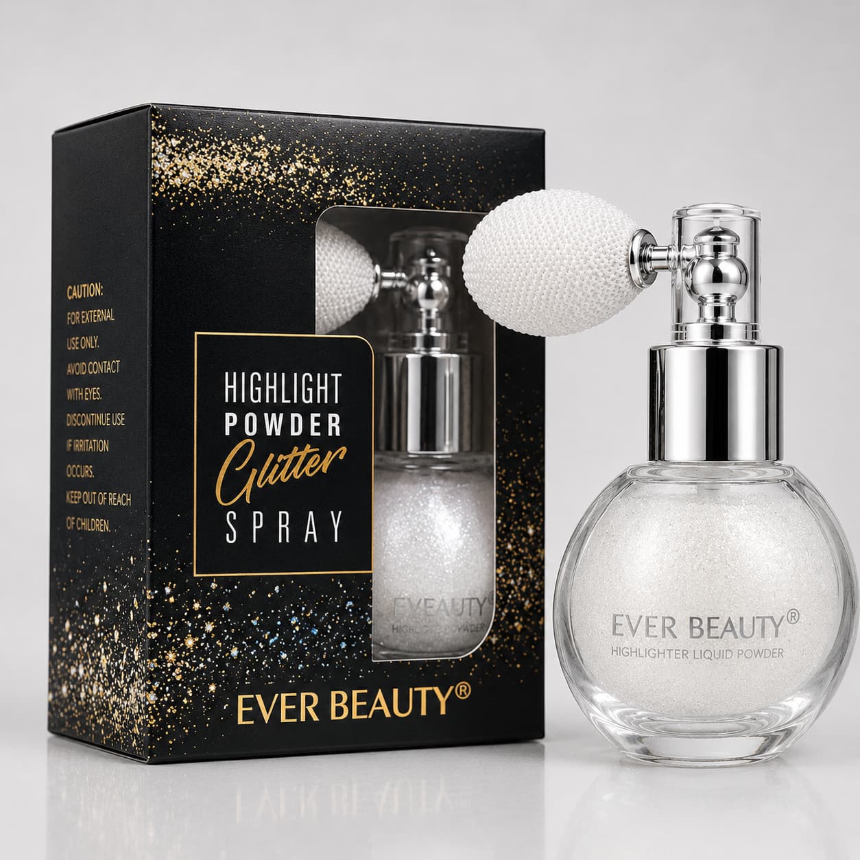 highlight powder glitter spray ever beauty